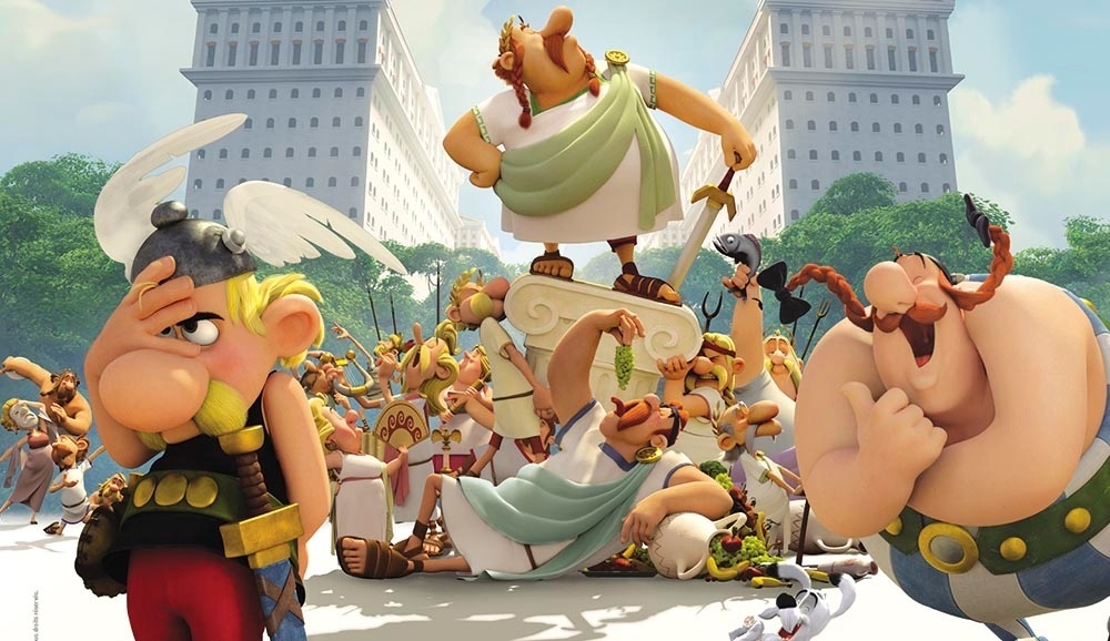 Cena da animação "Asterix e o Domínio dos Deuses" que estreia em 2016 - Divulgação