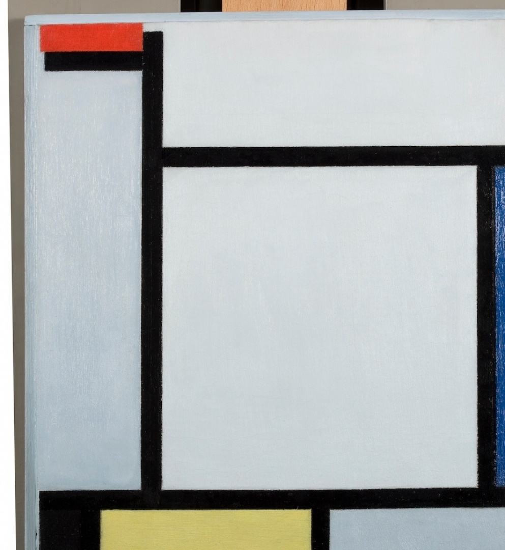 Piet Mondrian, Composição com vermelho, azul, preto, amarelo e cinza (1921) - Gemeentemuseum, Den Haag, Holanda
