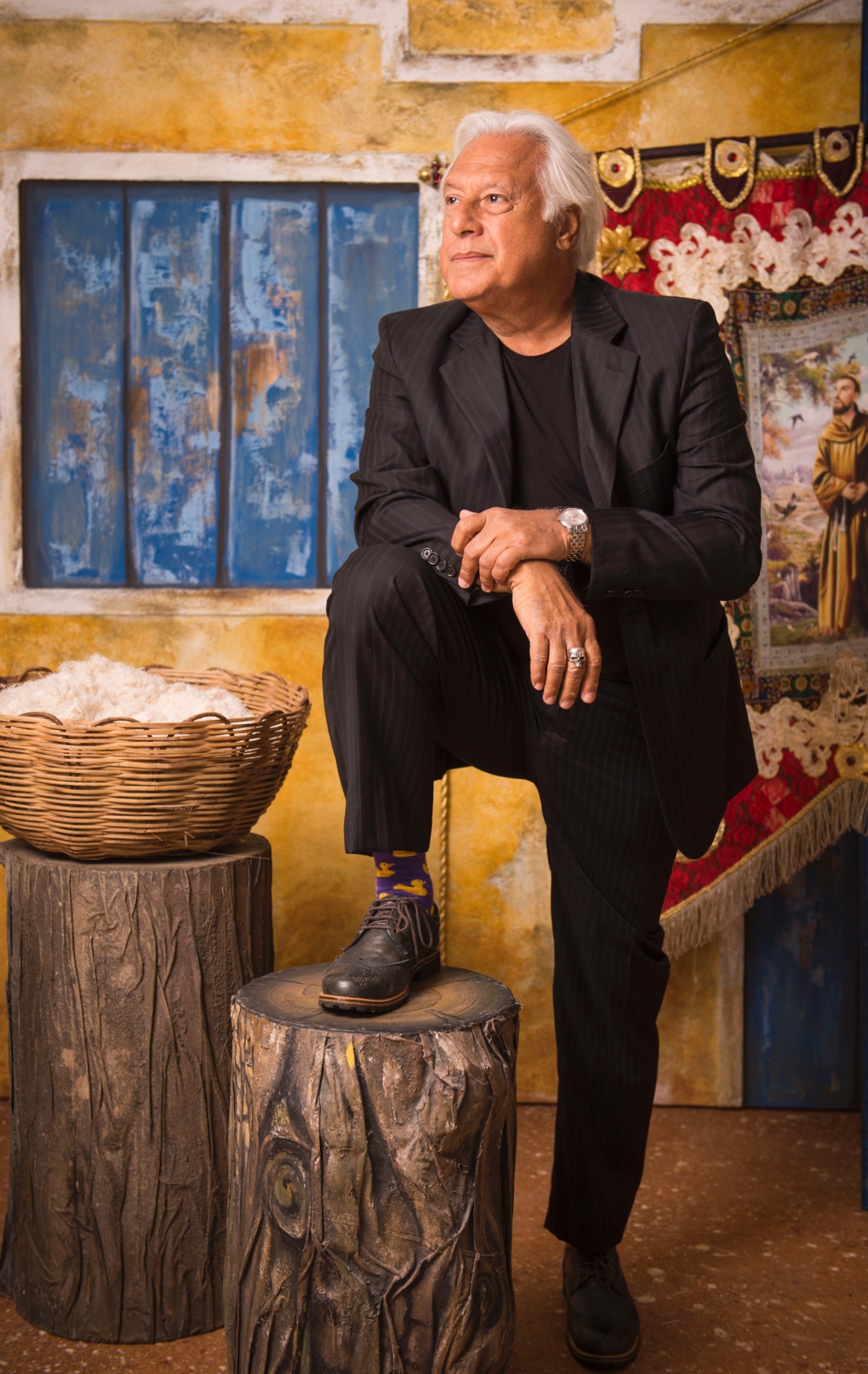 Afrânio Sá Ribeiro (Rodrigo Santoro/Antonio Fagundes) - Caiuá Franco/TV Globo