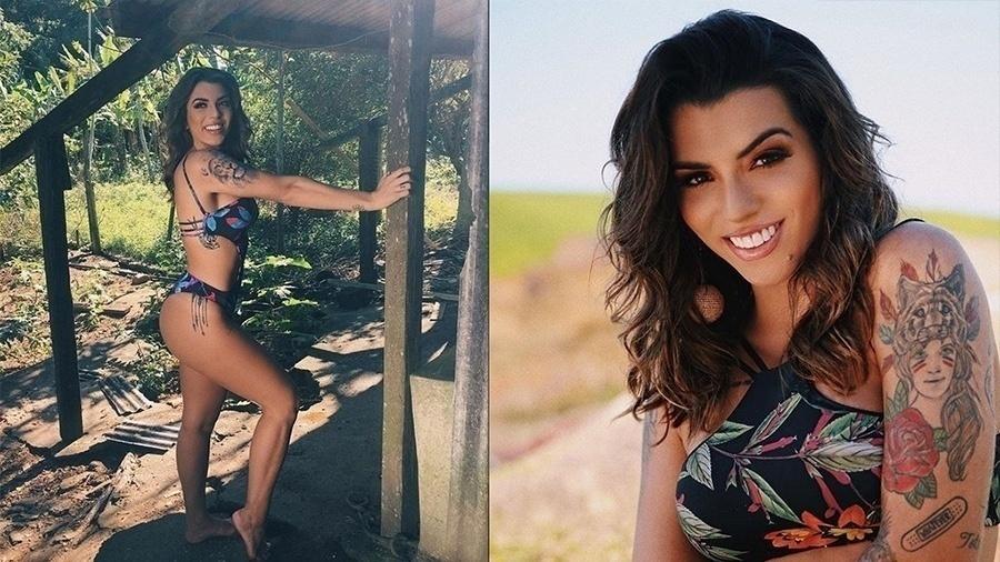 Filha de Maurício Mattar e Fabiana Sá, Petra tem 23 anos e o corpo coberto de tatuagens. A morena diz que já perdeu as contas de quantos desenhos tem espalhados pelo corpo. Com mais de 73 mil seguidores no Instagram, Petra costuma publicar fotos de biquíni, faz parcerias com marcas e tem um canal no Youtube - Reprodução/Instagram