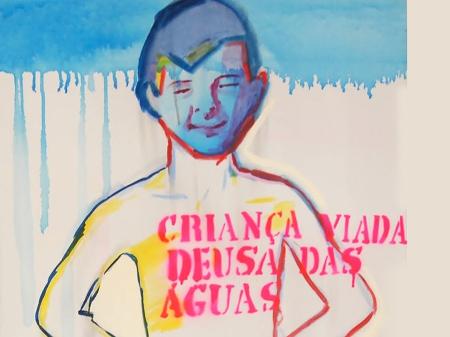 Obras de Bia Leite no "Queermuseu": ?Um trabalho atento e delicado para se conversar sobre infância e violência", explica a artista - Reprodução/Facebook