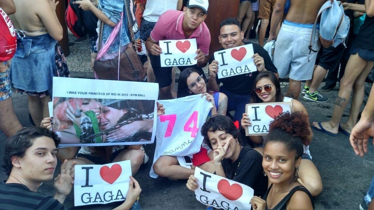 Antes do cancelamento, o clime entre os "little monsters" era outro - Marcela Ribeiro/UOL