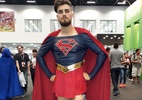 Produtor faz crossplay e vai à CCXP de Supergirl: "Dizem que estou linda" - Paulo Pacheco/UOL