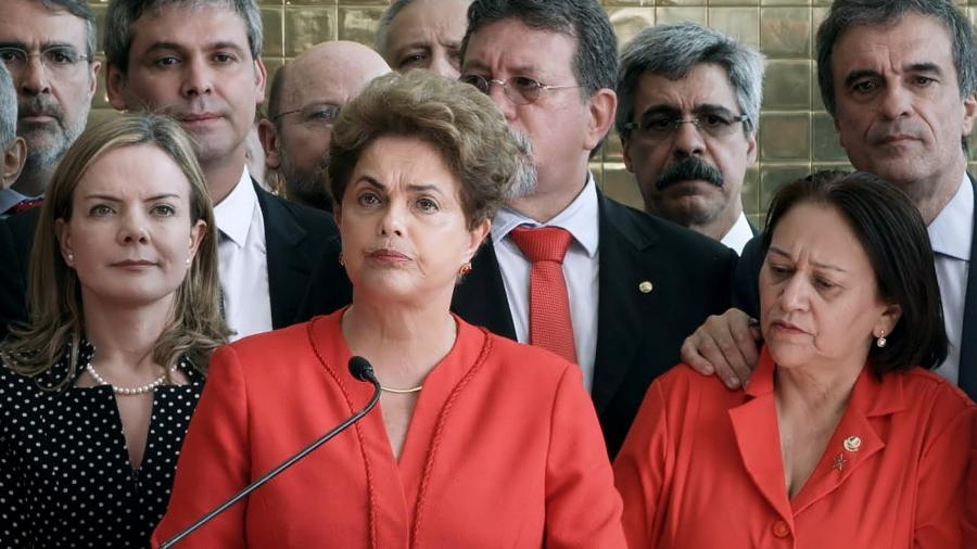 Cena de "O Processo", documentário sobre o impeachment de Dilma Rousseff - Divulgação