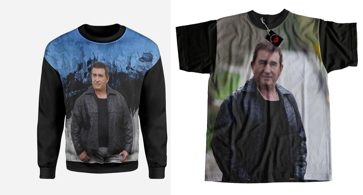 As camisetas musicais mais bizarras da internet - Reprodução/Mercado Livre/Montagem