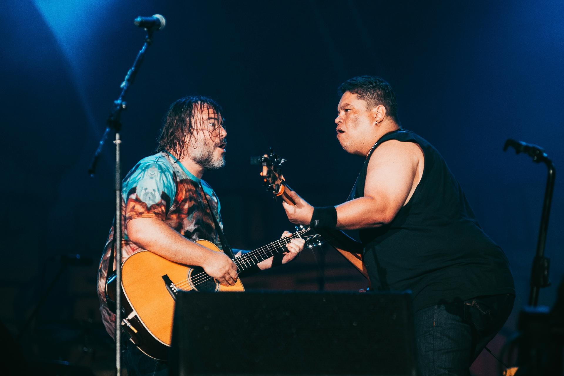 Jack Black e Júnior Groovador - Divulgação