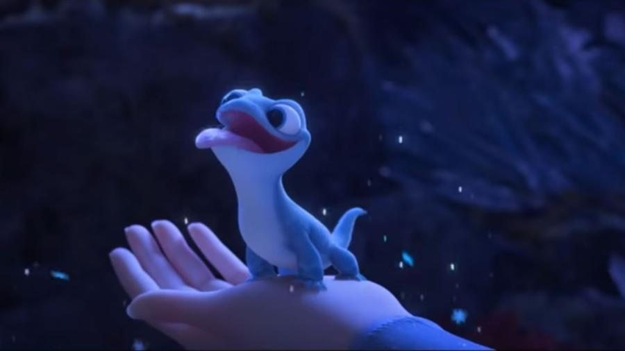 "Frozen 2" terá uma salamandra chamada Bruni - Reprodução/Disney