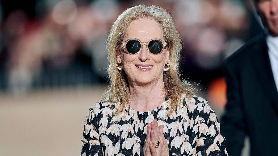 A atriz Meryl Streep será uma das anfitriãs do MET Gala 2020 - Geoff Robins / AFP