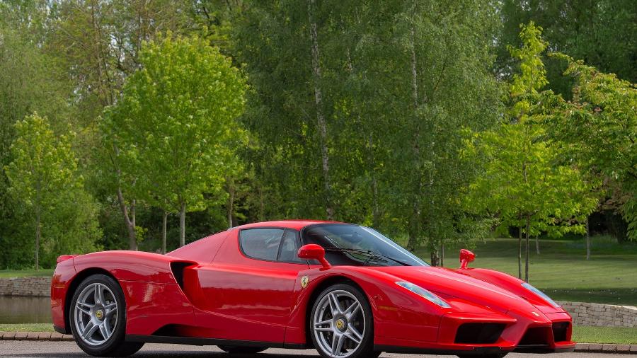 Segunda Ferrari Enzo feita na história vai a leilão na Inglaterra - Divulgação