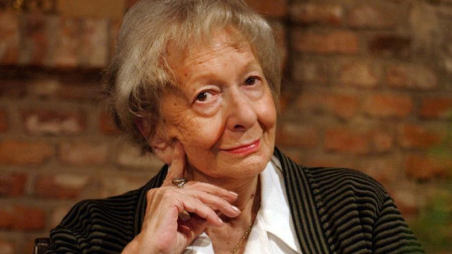 A poeta Wislawa Szymborska, autora de Correio Literário - Arquivo