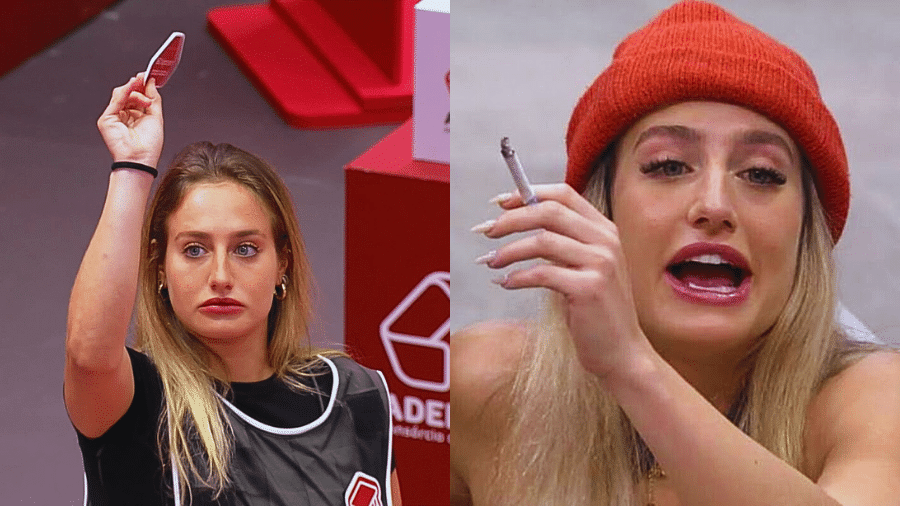 BBB 23: Destaque em provas, Bruna Griphao fuma com frequência - Reprodução/Globo