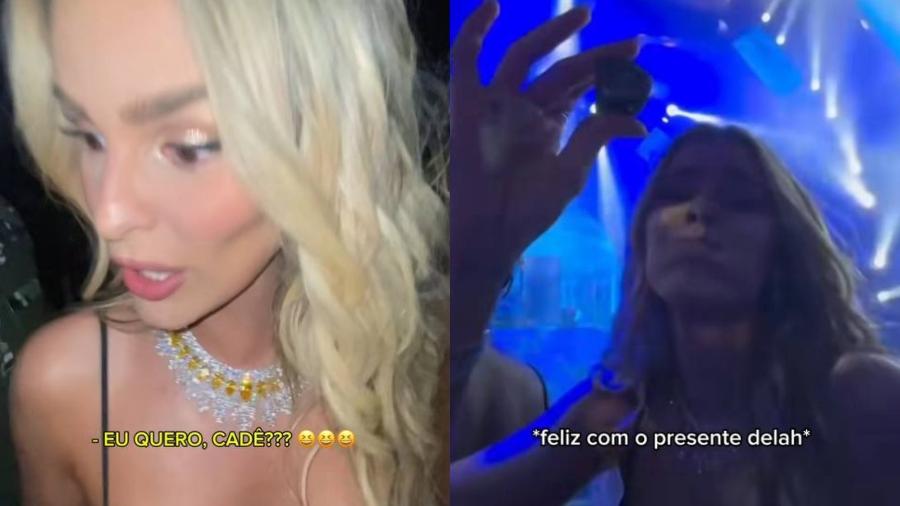 Yasmin Brunet cai em trolagem de Lucas Pizane e Pitel em festa de aniversário