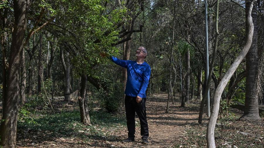 Hélio da Silva, criador do Parque Linear Tiquatira em São Paulo