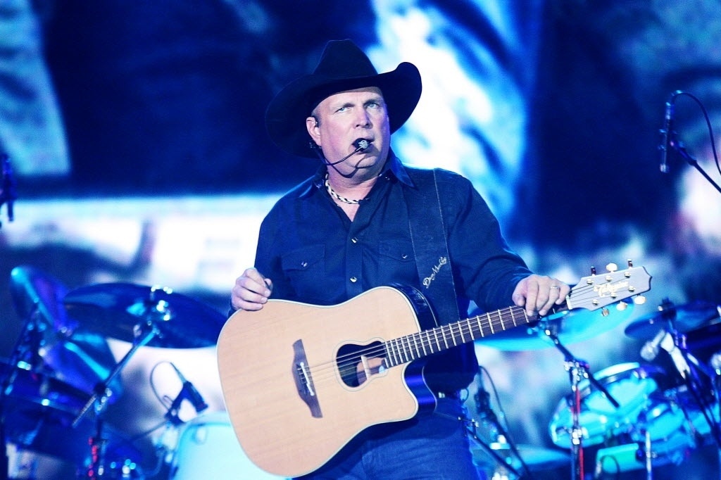 22.ago.2015 - Estrela da música country americana, Garth Brooks se apresenta na Festa do Peão de Barretos - Reinaldo Canato/UOL