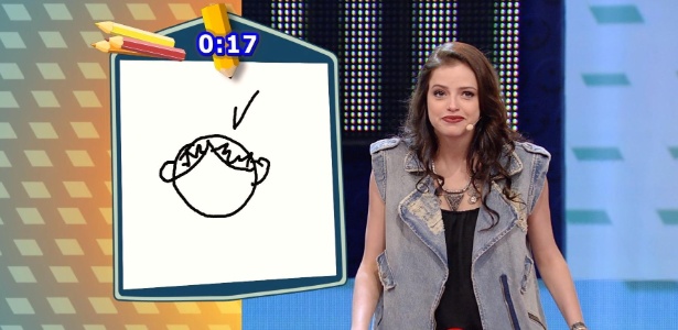 Agatha Moreira no programa de Luciano Huck - Divulgação/TV Globo - Divulgação/TV Globo