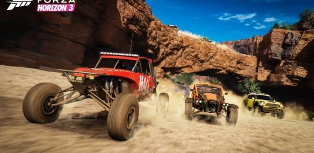 Jogo de corrida "Forza Horizon 3" terá mais de 350 carros já no lançamento - Divulgação