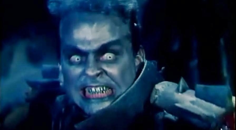 Guilherme Karan se transformou para viver o vilão Baixo Astral no filme "Super Xuxa contra Baixo Astral" (1988) - Reprodução