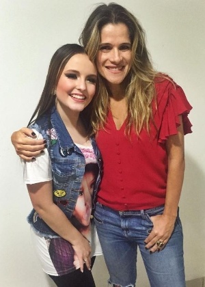 As atrizes Larissa Manoela e Ingrid Guimarães - Reprodução/Instagram/@lmanoelaoficial - Reprodução/Instagram/@lmanoelaoficial