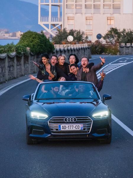 Os sensates se divertem em carro no final de "Sense8" - Segolene Lagny/Netflix - Segolene Lagny/Netflix