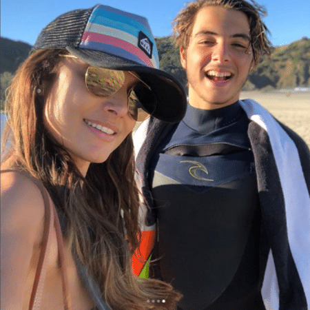 Patrícia Poeta e o filho, Felipe, curtem a Austrália - Reprodução/Instagram