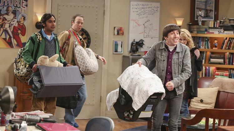 Cena de "The Big Bang Theory" - Reprodução - Reprodução