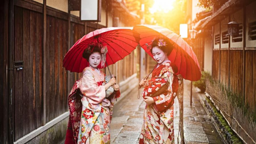 As figuras de gueisha e maiko são parte da herança cultural de Gion, em Quioto - iStock
