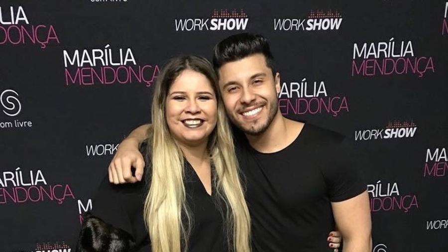 Murilo Huff e Marilia Mendonça posam juntos em 2017 - Reprodução/Instagram