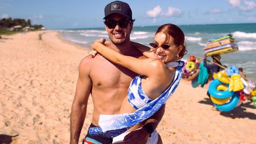 Marina Ruy Barbosa e Alexandre Negrão em Trancoso (BA), em 2019 - Instagram/Reprodução