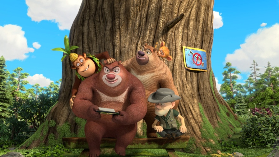 Os personagens de "As Aventuras de Bonnie Bears", que estreia no canal Discovery Kids dia 20 - Discovery Kids