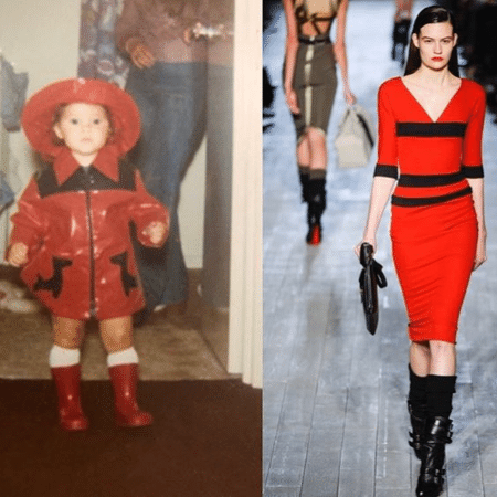 Victoria Beckham relembra look da infância e compara com modelito da sua marca - Reprodução/Instagram