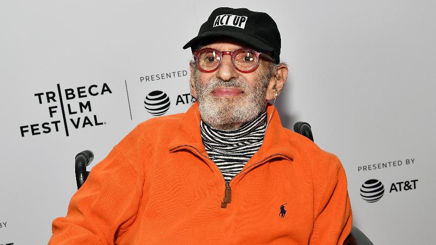 04.05.2019 - Larry Kramer em evento no Festival de Tribeca, em Nova York (EUA) - Slaven Vlasic/Getty Images for Tribeca Film Festival