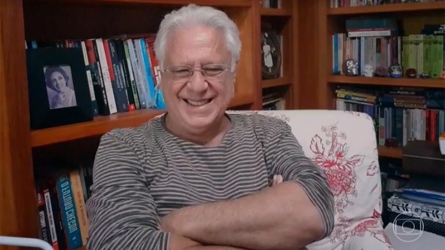 Antonio Fagundes no "Domingão do Faustão" - Reprodução/Globo