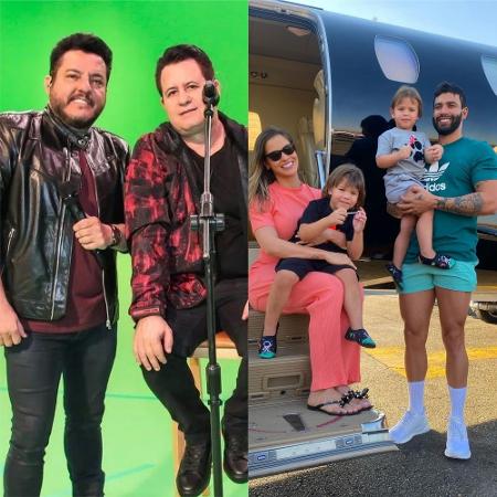 Bruno e Marrone comentam sobre separação de Gusttavo Lima e Andressa Suita - Reprodução / Instagram
