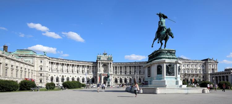 Palácio Imperial de Hofburg, em Viena, na Áustria