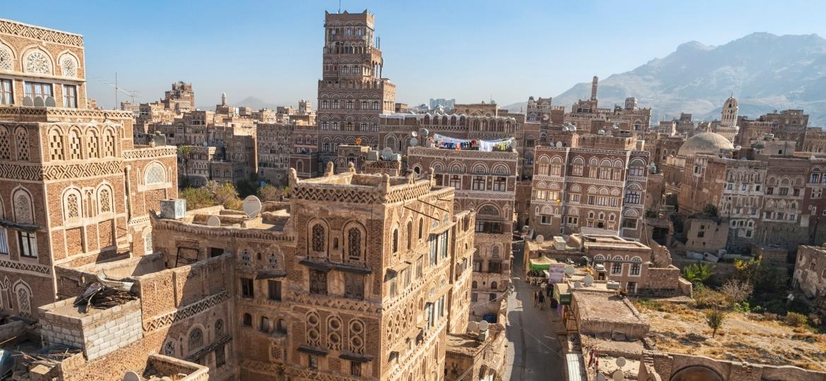 A cidade antiga de Saná, no Iêmen - Getty Images