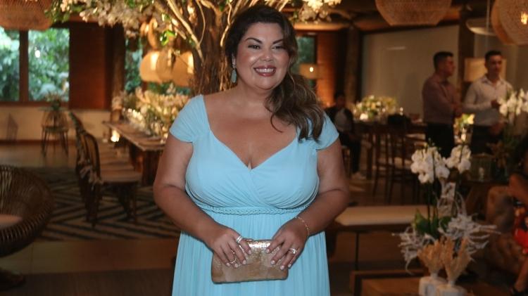 Fabiana Karla no casamento de Jojo Todynho no Rio - Thyago Andrade / Brazil News - Thyago Andrade / Brazil News