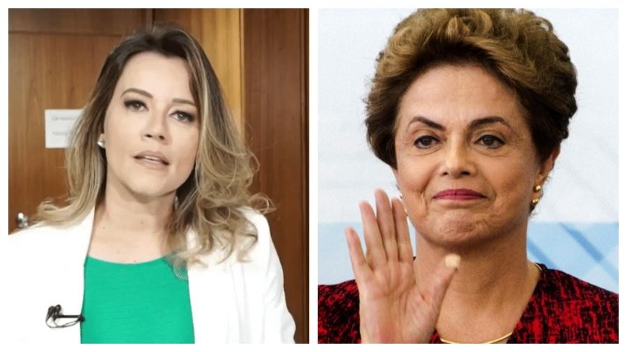 Natuza Nery recordou gafe que cometeu com a ex-presidente Dilma Rousseff - Reprodução