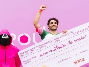 Batatinha frita... Fã ganha R$ 1 milhão em prova que simula série 'Round 6'