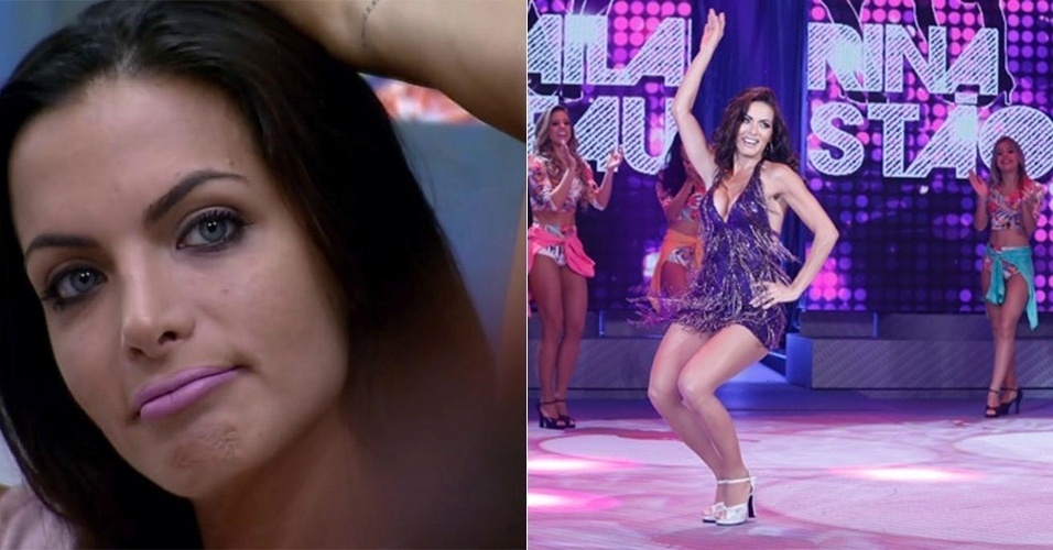 Carla Prata é ex-bailarina do "Domingão do Faustão". Ela deixou o corpo de balé em 2011, após quase cinco anos no programa. - Reprodução/Record/TV Glovo