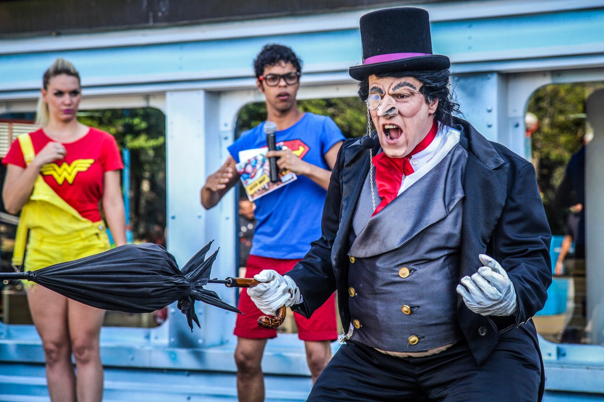 Liga da Justiça no Hopi Hari - Divulgação