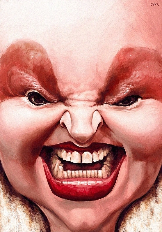 André Bethlen faz caricatura de Elke Maravilha - André Bethlen