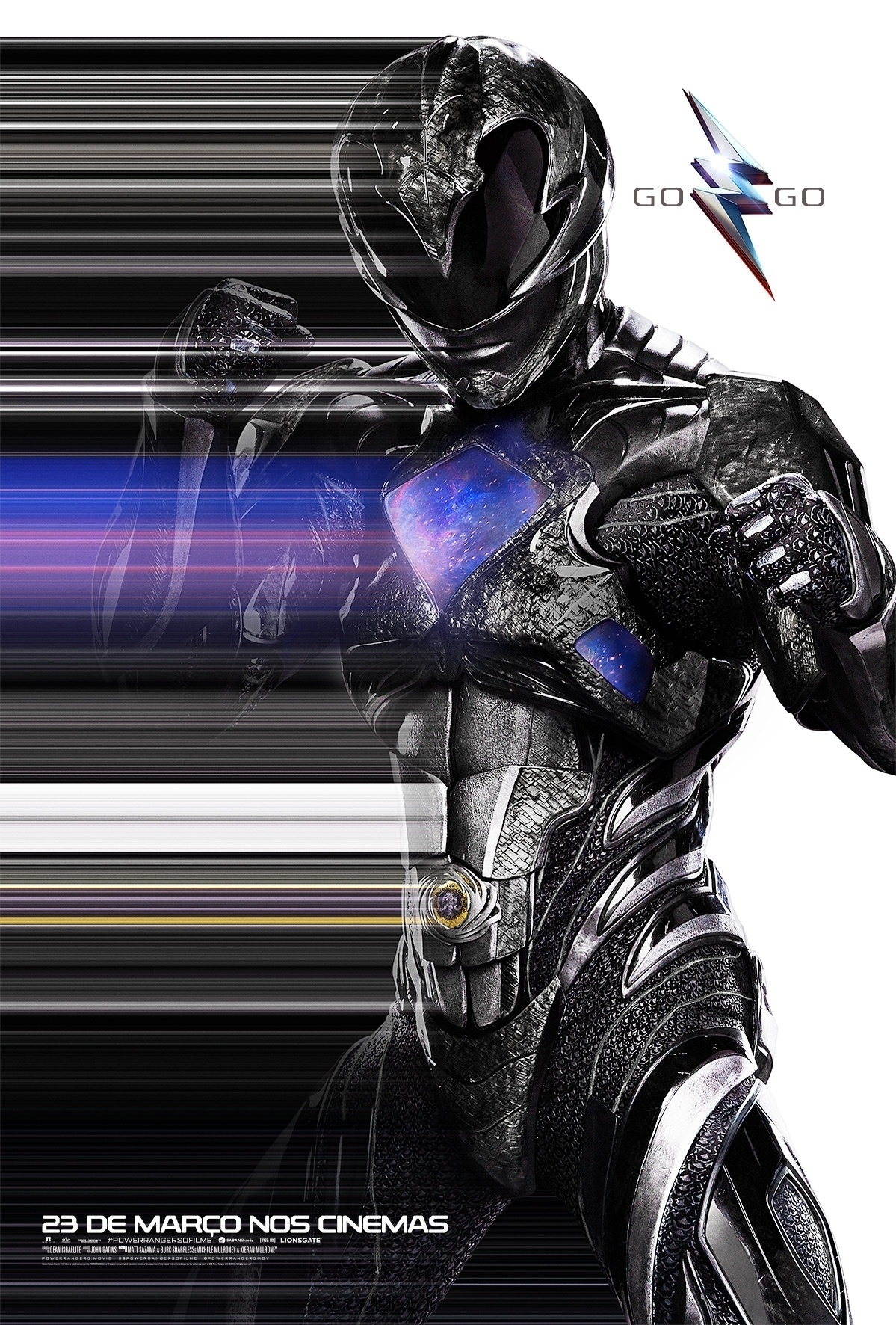 Ludi Lin é o Ranger Preto no novo filme "Power Rangers", que chega aos cinemas dia 23 de março de 2017 - Divulgação