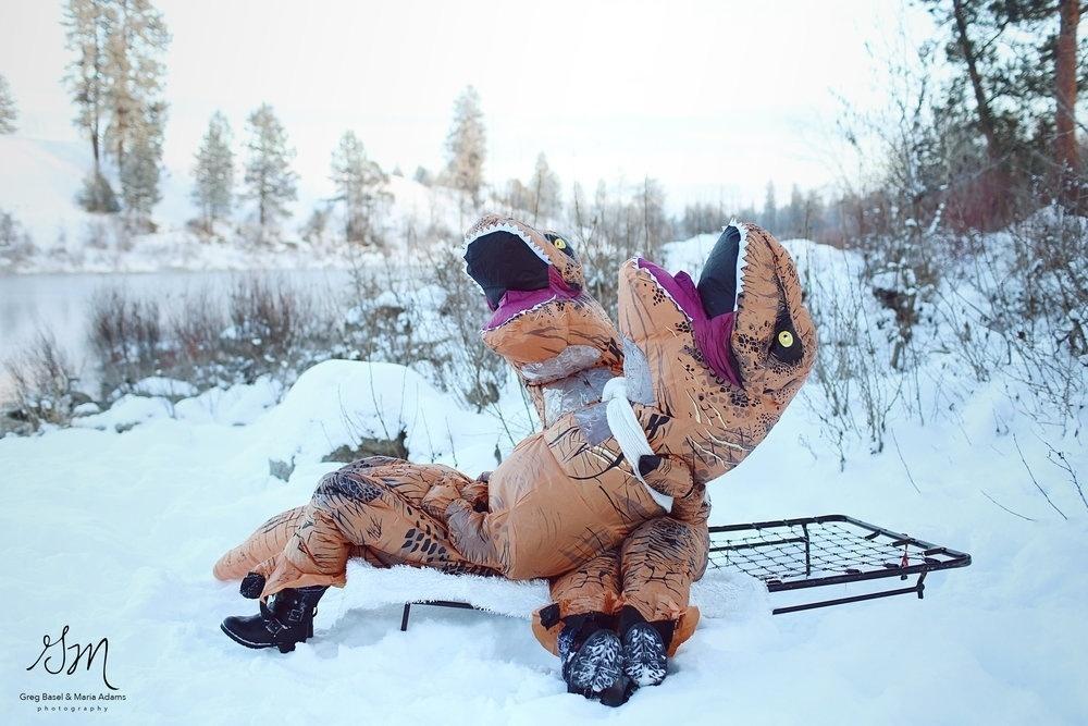 Noivado T Rex - Reprodução/gbmaphotography.com