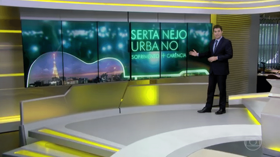 Evaristo explica origem de "sofrência" e recebe elogio do padre Fábio de Melo - Reprodução/TV Globo