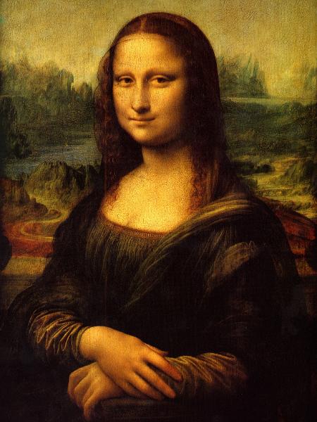 A icônica "Mona Lisa", de Leonardo da Vinci - Reprodução