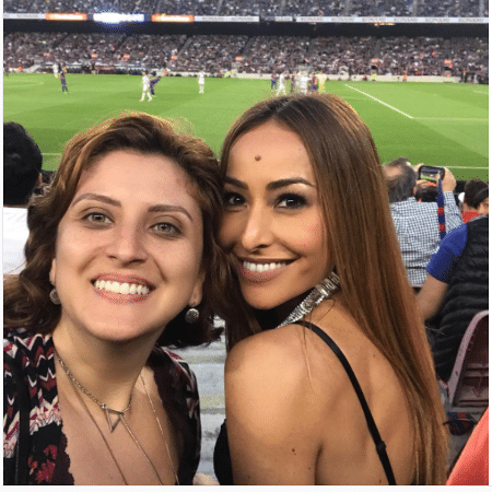 21.mai.2017 - Sabrina Sato vai até o Camp Nou "tietar" Neymar - Reprodução /Instagram