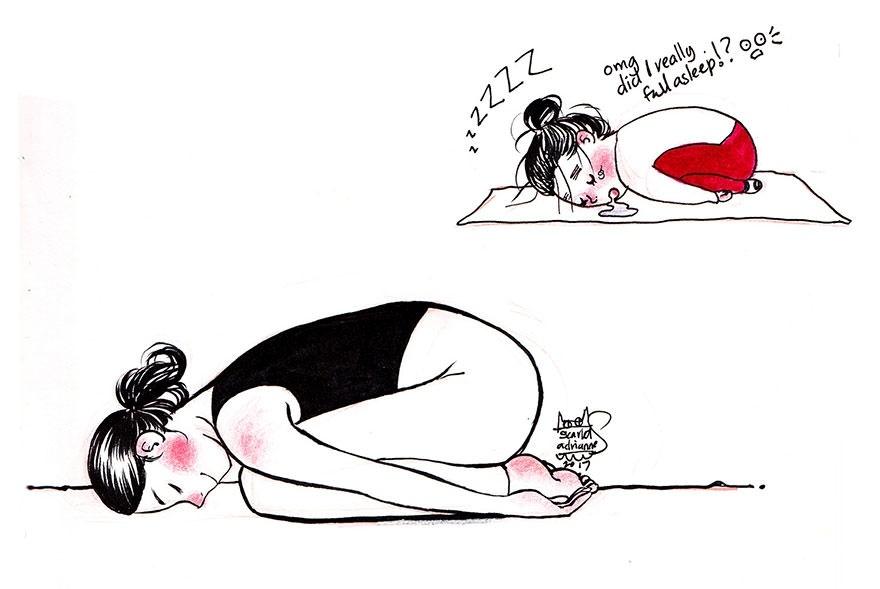 Ioga: expectativa vs. realidade - @scarletadrianne