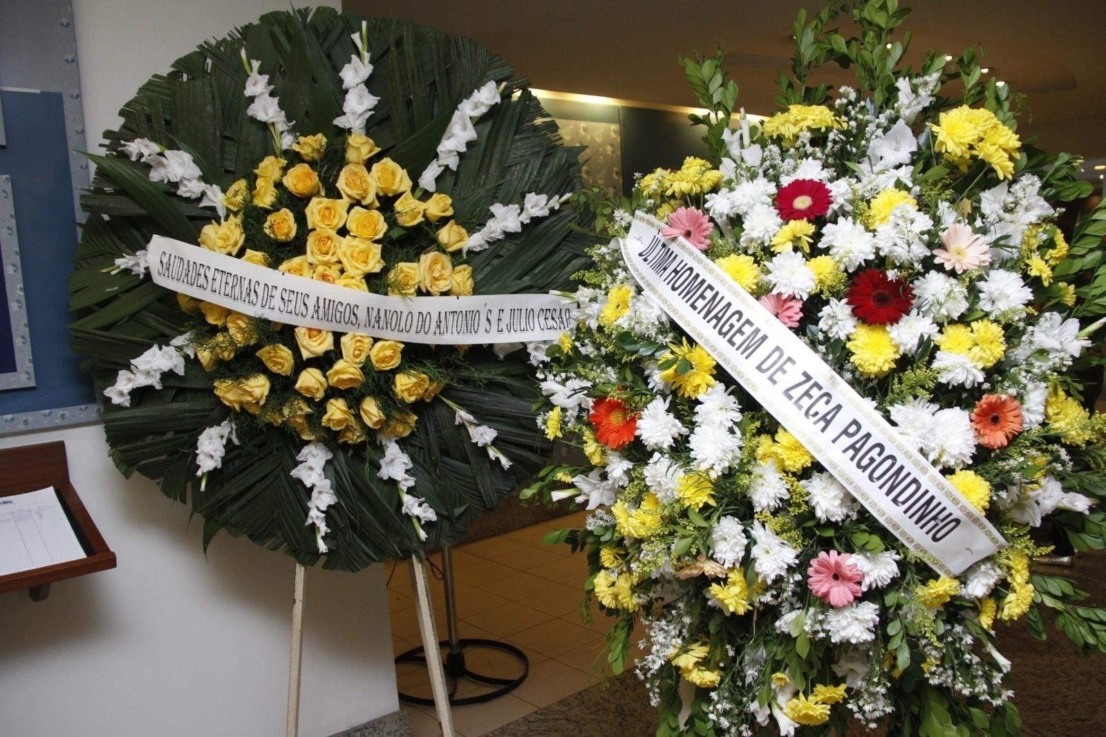Agildo Ribeiro é velado no cemitério do Caju, no Rio de Janeiro - Marcos Ferreira/Brazil News