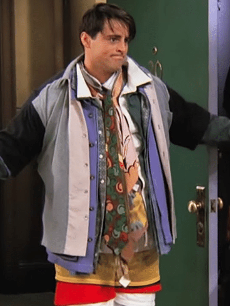 LeBlanc como Joey em cena de "Friends" - Reprodução/Youtube