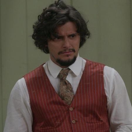 Bruno Gissoni como Uirapuru em "Orgulho e Paixão", novela das seis da Globo - Reprodução/TV Globo - Reprodução/TV Globo